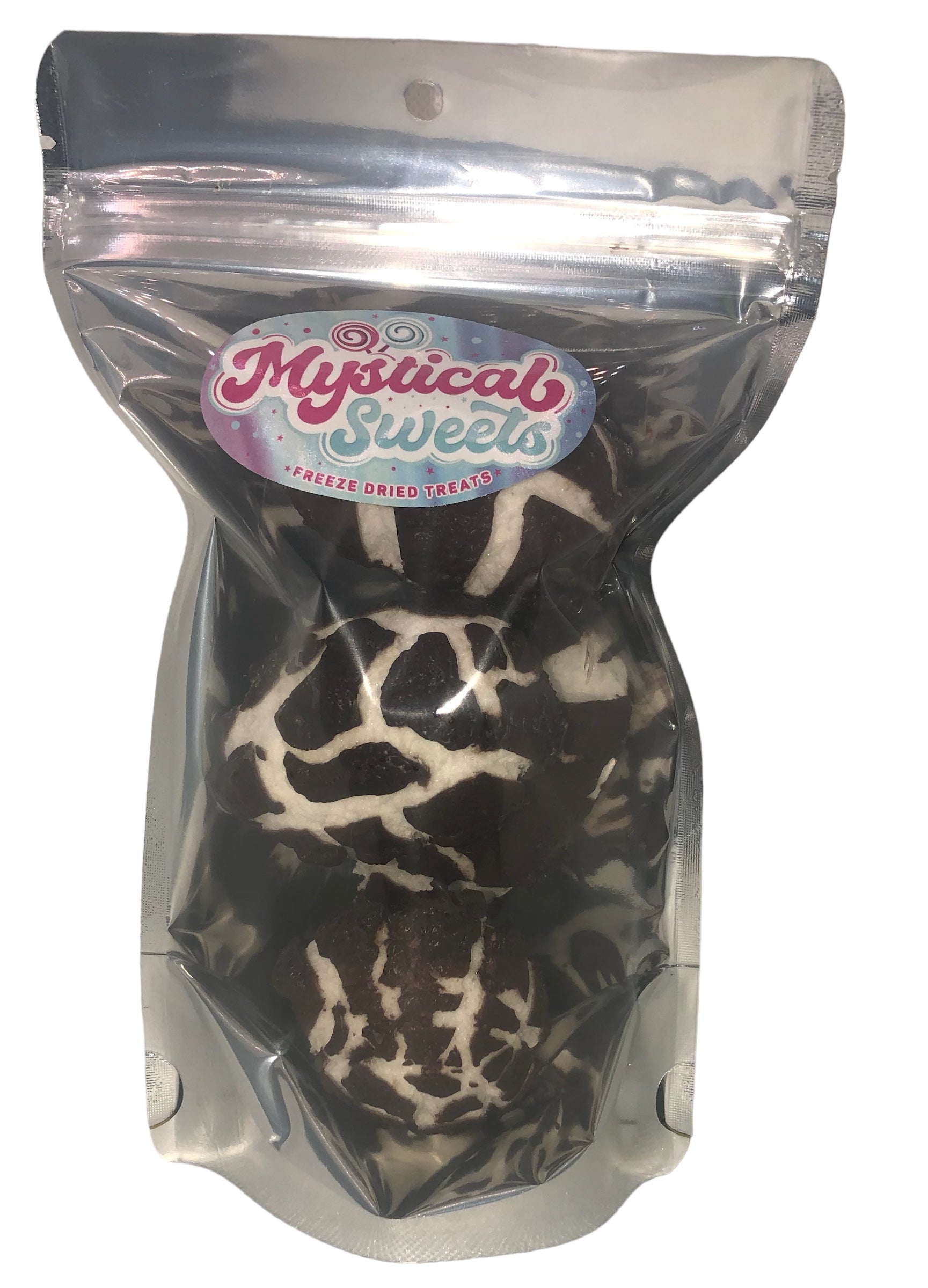 Cracked Chocolate Covered Marshmallow Eggs ~ Freeze Dried Candy