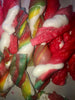 Cream Fruit Roll Twists ~ Freeze Dried Candy made with Stuffed Fruit Roll Ups