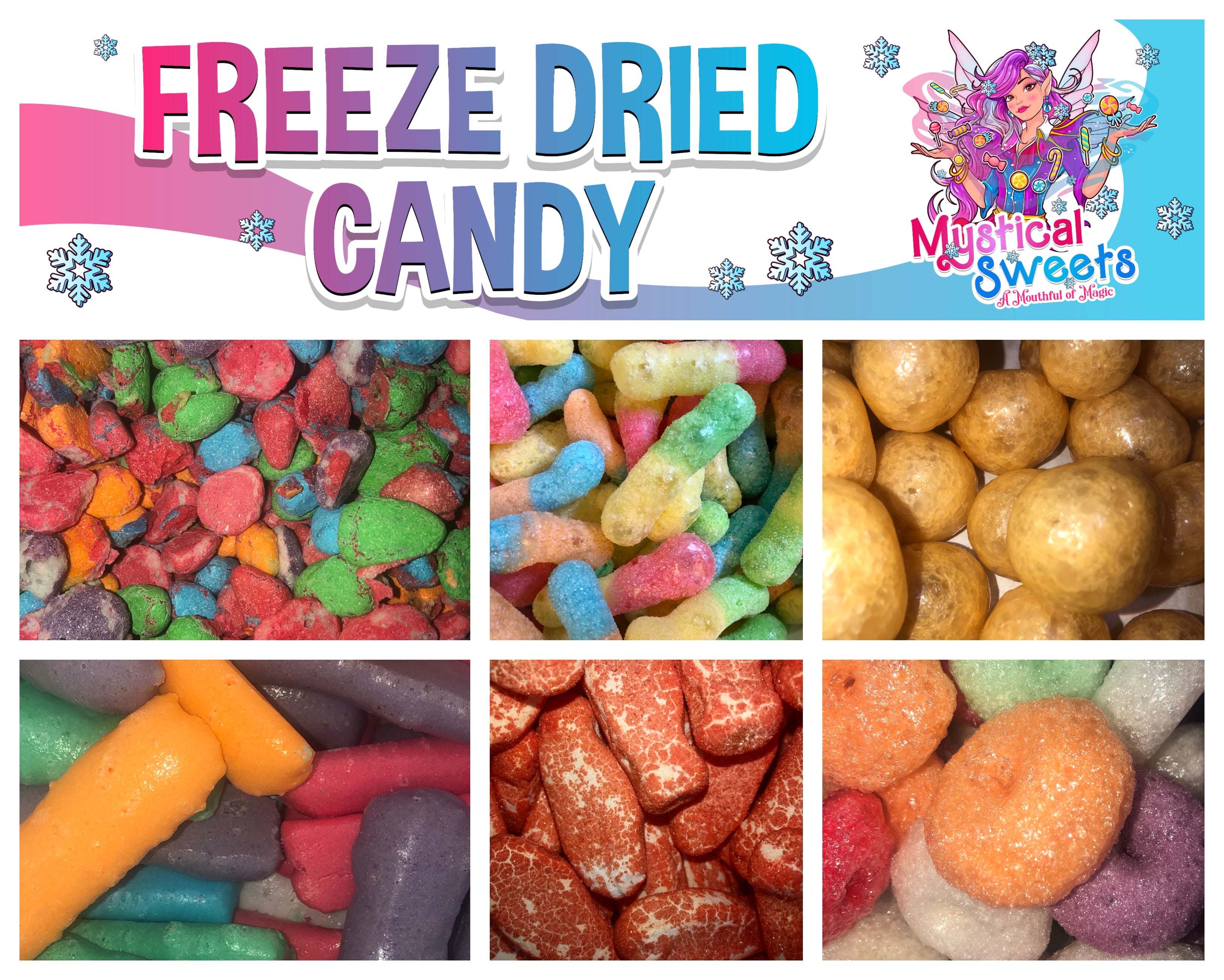 Mystery Boxes ~ Freeze Dried Candy Surprise Variety Packs