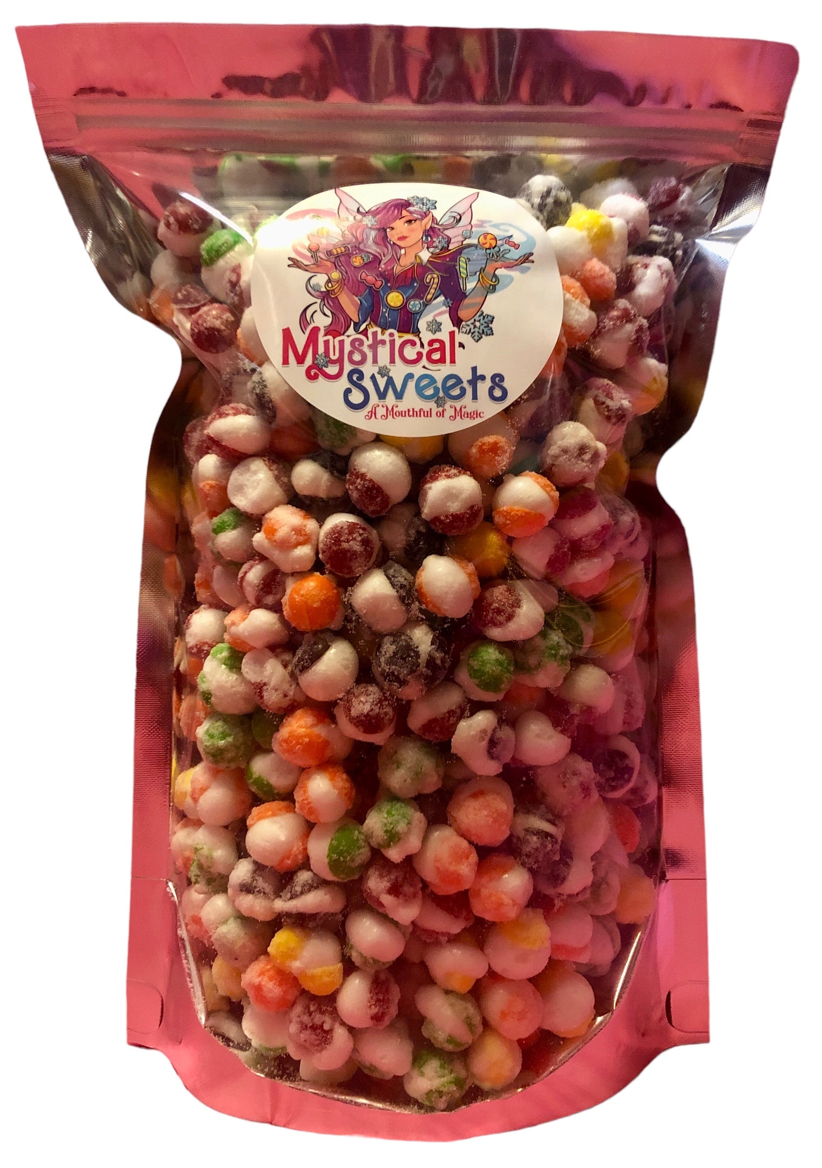 GIANT Bag Mystical Crunch ~ Freeze Dried Candy made with Skittles
