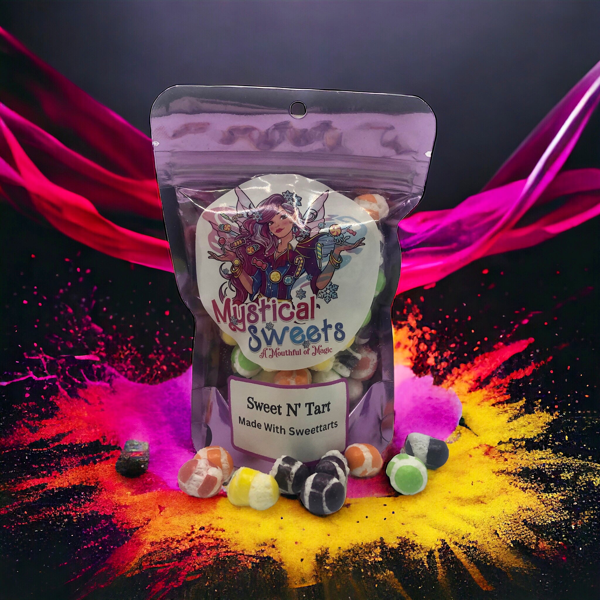 Sweet N Tart ~ Freeze Dried Candy made with Mini Chewy Sweettarts